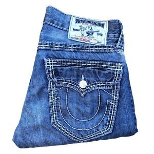 True Religion Jeans Size 30 STRAIGHT Blue